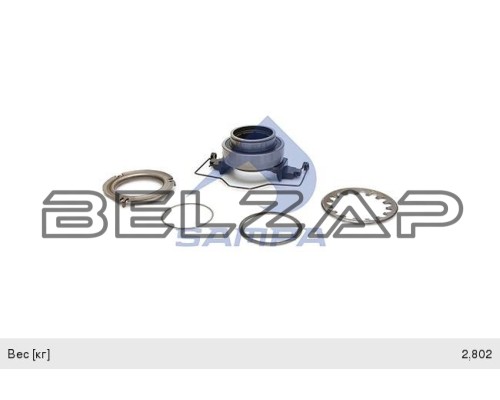 Подшипник выжимной VOLVO FH12 (3151000154 с монтажным к-том 3180 000 001) SAMPA, арт. 033.472