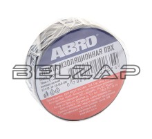 Изолента ПВХ черная 18ммх9.1м, ET-912-18-10-BLK-RW, ABRO
